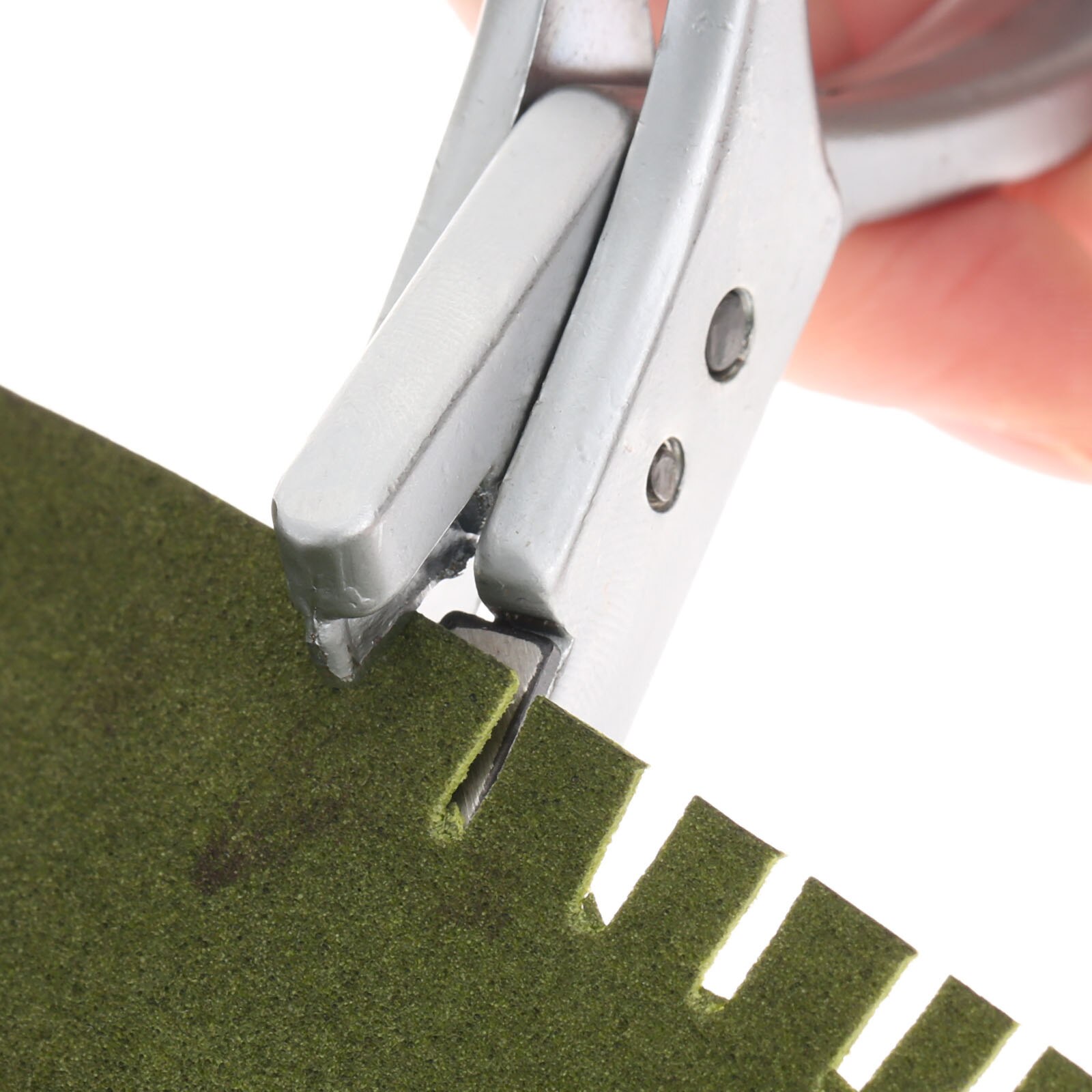 1PC Pro Steel Pliers Tailor Sewing Punch Garment Pattern Notcher Pro Tailors Sewing Pliers Punch Marker