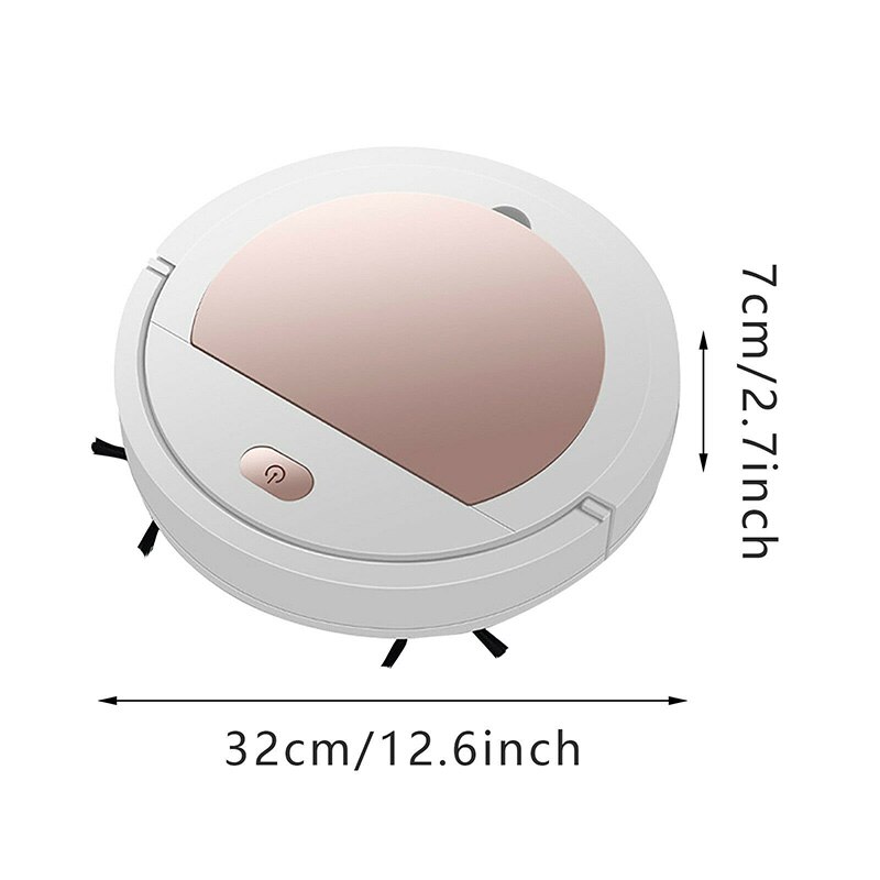 Sweeper Robot Home Cleaning Machine USB Charging Ultra-Thin Smart Vacuum Cleaner Sweeping Robot JR Deals