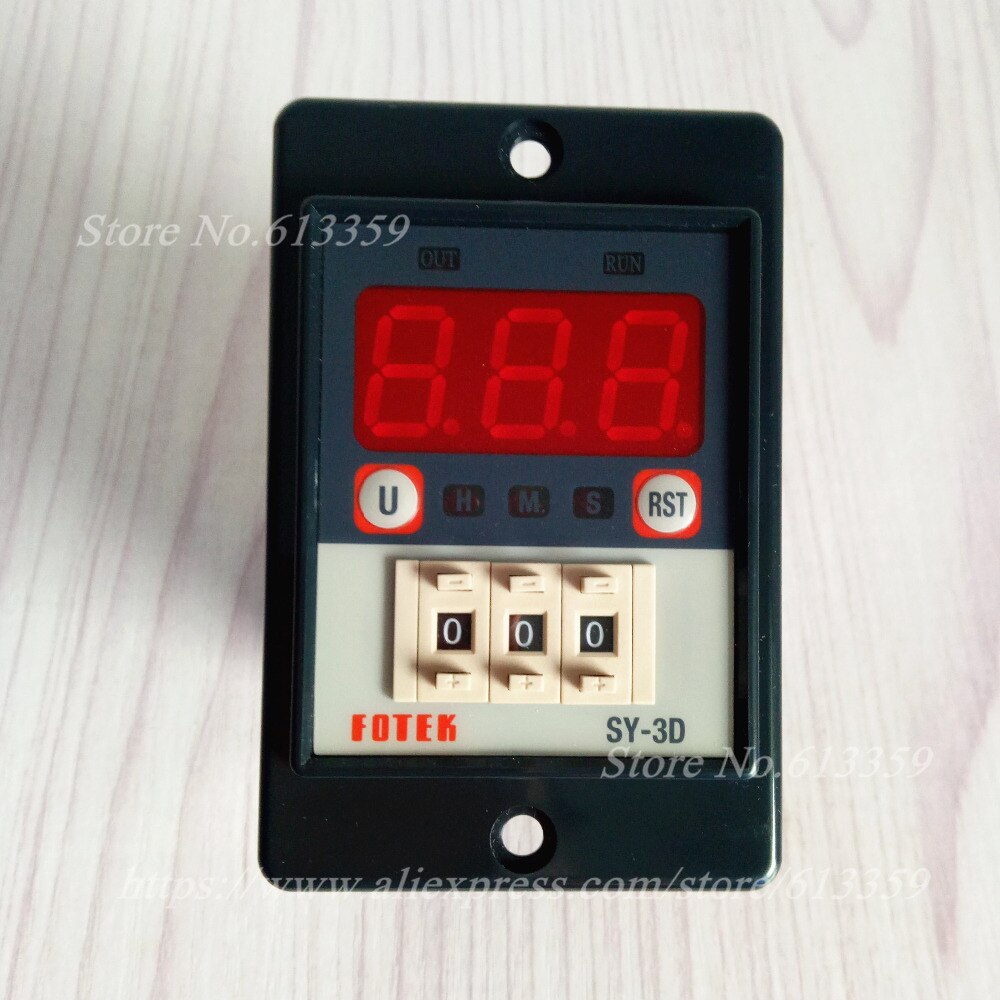 SY-3D 220VAC FOTEK Digital Display Power ON Delay Timer 100% & Originele