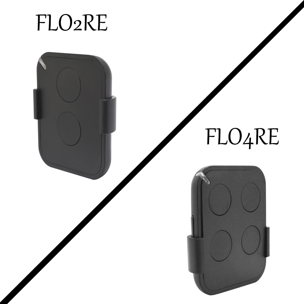 433,92 MHz FLOR FLO2RS Rolling FLO4RS ON1 ON2 ON4 INTI1L INTI2L INTI1Y INTI2Y Garagentoröffner Fernbedienung 2 Stück