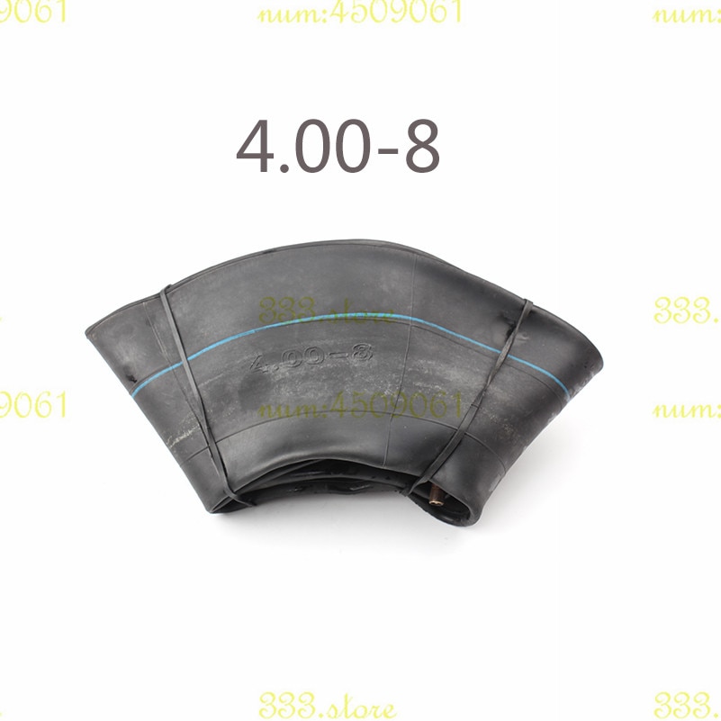 5 stk 4.00-8 innerrør rett ventilstamme for gressklipper, trillebår, minisykkel, gokart, håndtrucker  (4.80/4.00-8) dekk