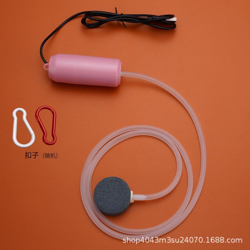 Huishoudelijke Stille Usb Mini Zuurstof Luchtpomp Aquarium Accessoires Beluchter Kleine Draagbare Farming Vissen Aquarium Accessoires: large displacement 2