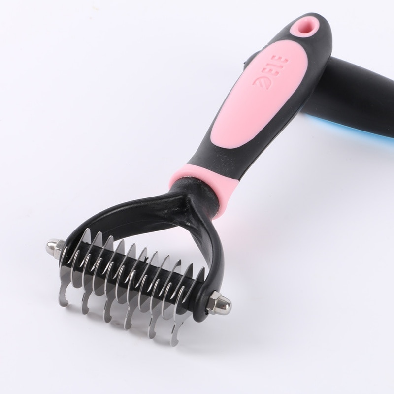 PipiFren Hond Brush Grooming Haar Borstel Voor Katten Gelikter Hark Huisdieren Zelfreinigende Douche Lang Haar honden borstel brosse chien