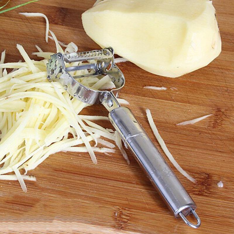 Stainless Steel Peeler Multi-function Fruit Vegetable Julienne Cutter Kitchen Tool