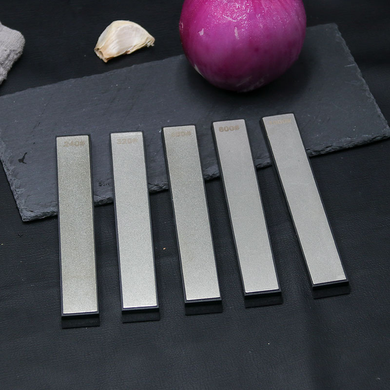 Sharpening Stone Diamond Bars Knife Sharpener Whetstone Grinding Kitchen Tools Accessories Gadgets wet ruixin water 3/5 Sets