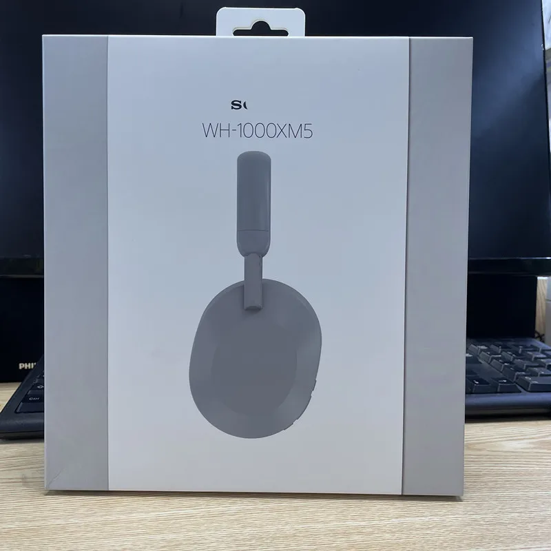 WH-1000XM5 Op het hoofd gemonteerde Bluetooth-oortelefoon met draadloze oproepoortelefoon met volledig oor