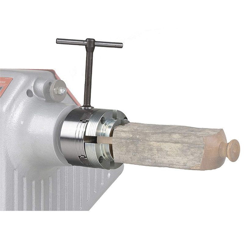 3,5 zoll reversibel Holz Drehen Futter 1-Zoll x 8TPI Gewinde Holz Drehmaschine Futter Zubehör Kiefer Holz Drehmaschine Drehen werkzeug Langlebig