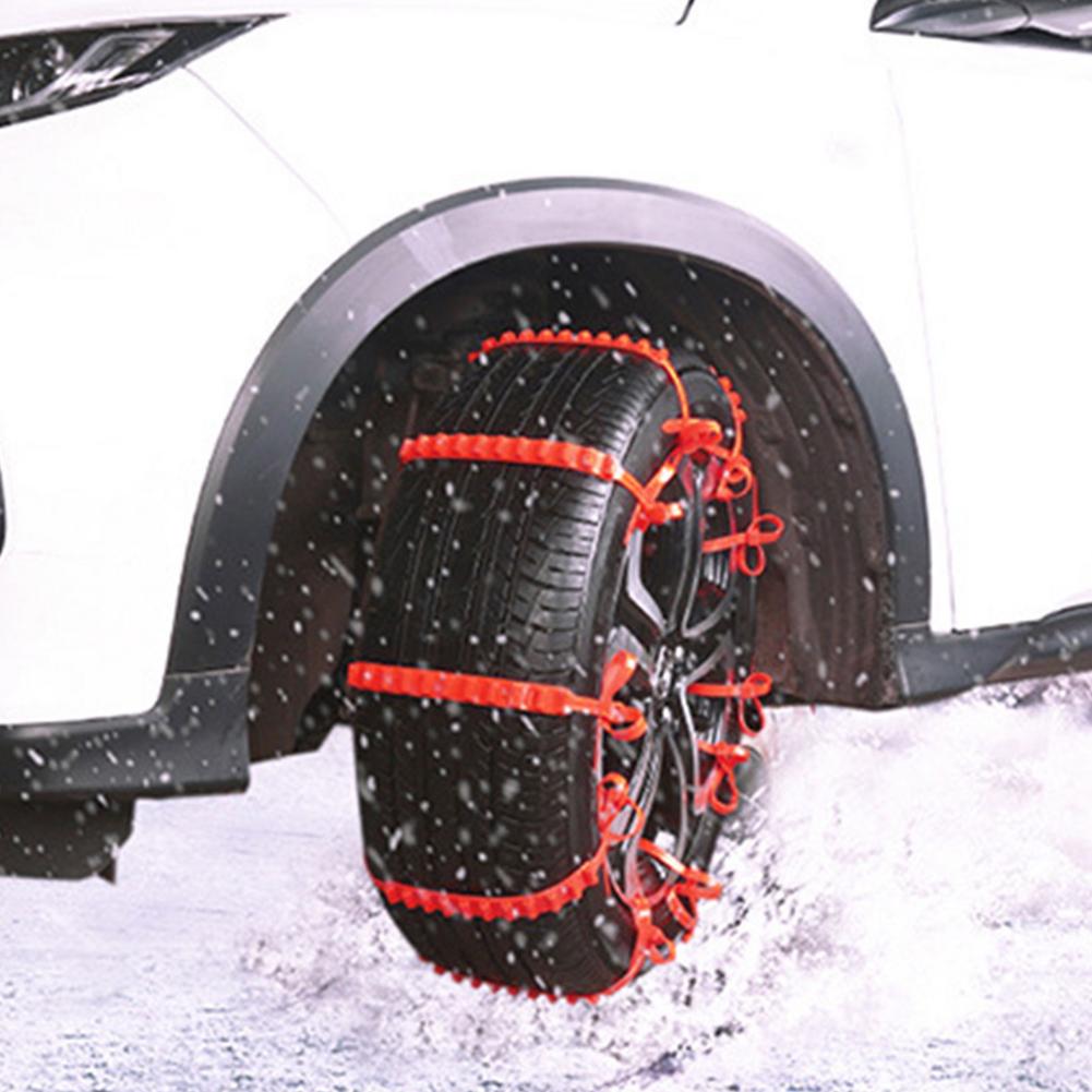 Auto Tire Anti-Slip Ketting Duurzaam Winter Anti-Slip Crawler Voorkomen Slippen Ketting Riem Nylon Driver Veilig auto Lichaam Universele