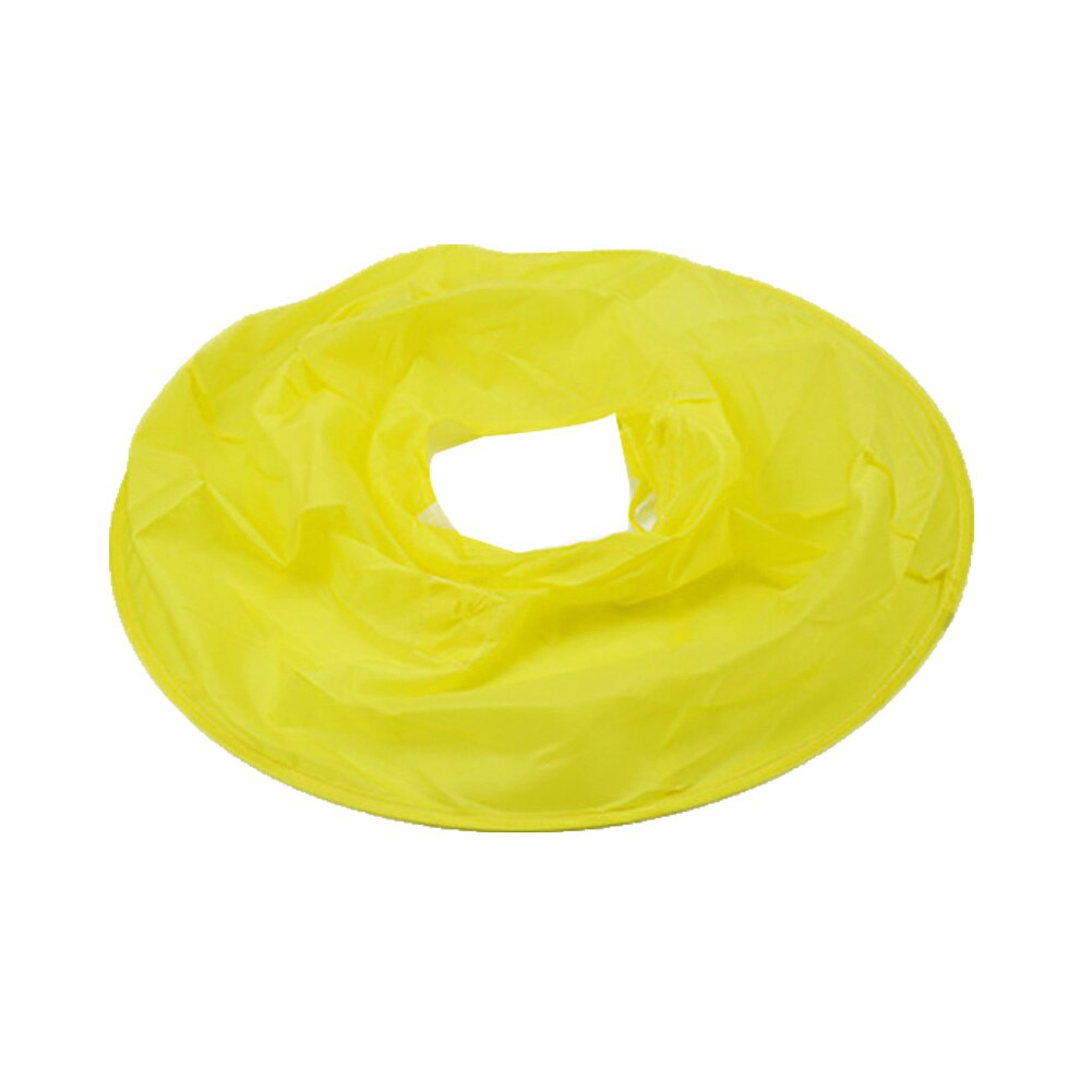 Cape de nettoyage et de coupe de cheveux pour enfants, tablier pliable pour Salon de coiffure: YELLOW