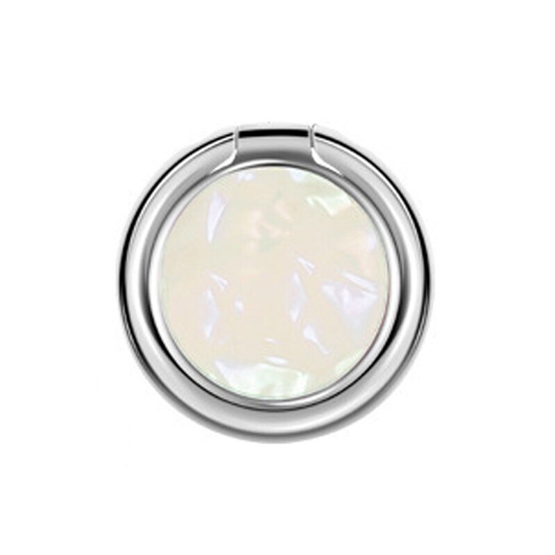 Round Metal Finger Ring Smartphone Stand Holder Universal Mobile Phone Holder Stand For iPhone Huawei Magnetic Car Mount Bracket: Gold