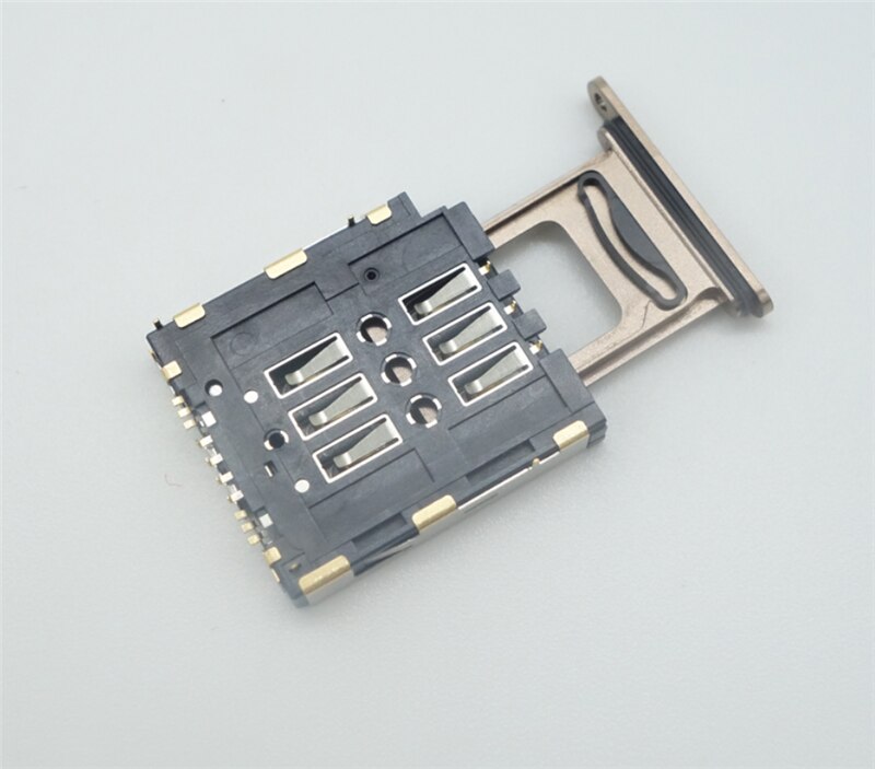 2 sätze/los Neue Dual Sim Kartenleser + Dual Sim Tablett Für iPhone 11 11Profi max farben