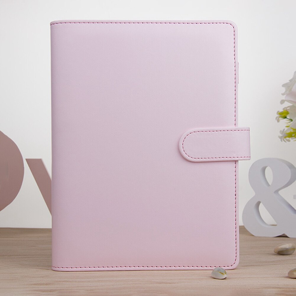 Cute Spiral Notebooks Stationery,fine Office School Personal Agenda Organizer/binder Diary Weekly Planner A5 A6: PK- Only Leather / A6 190 130mm