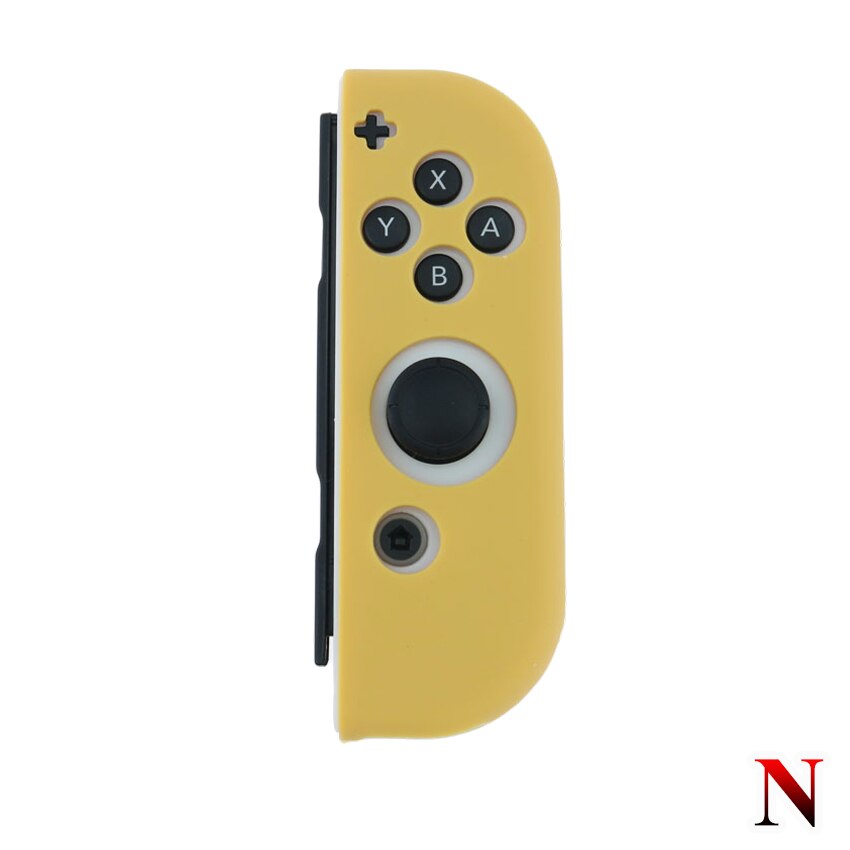 Yuxi 18 Kleur Rechts Zachte Siliconen Cover Voor Nintend Schakelaar Rood Groen Geel Blauw Siliconen Beschermhoes Voor Nintend Accessoires: N