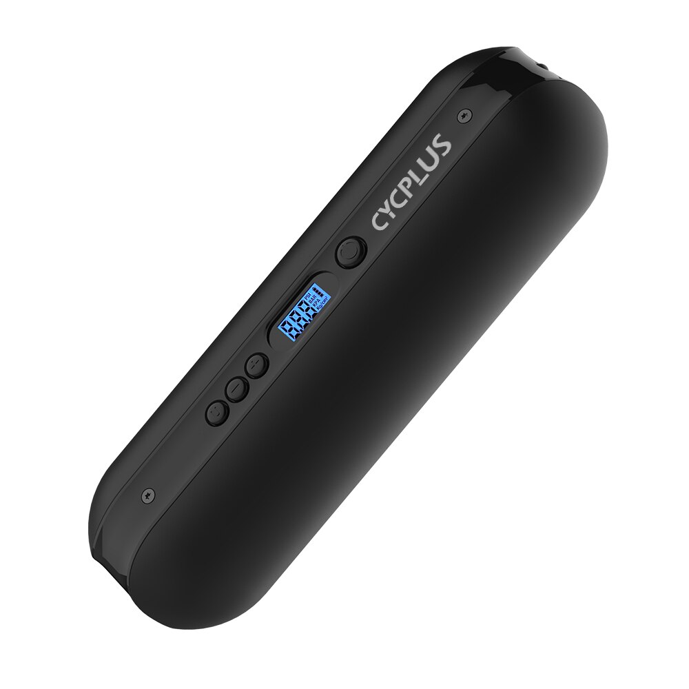 CYCPLUS Mini Bike Pump Cycling Bicycle Accessories Portable Smart Air Inflator Digital Electric Tyre Pump for Car Tires Balls: Black