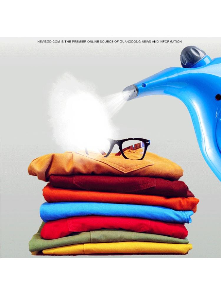 Eu-kontakt handhållen elektrisk ångjärn bärbar plaggångare hemresa ångborste för strykning av kläder