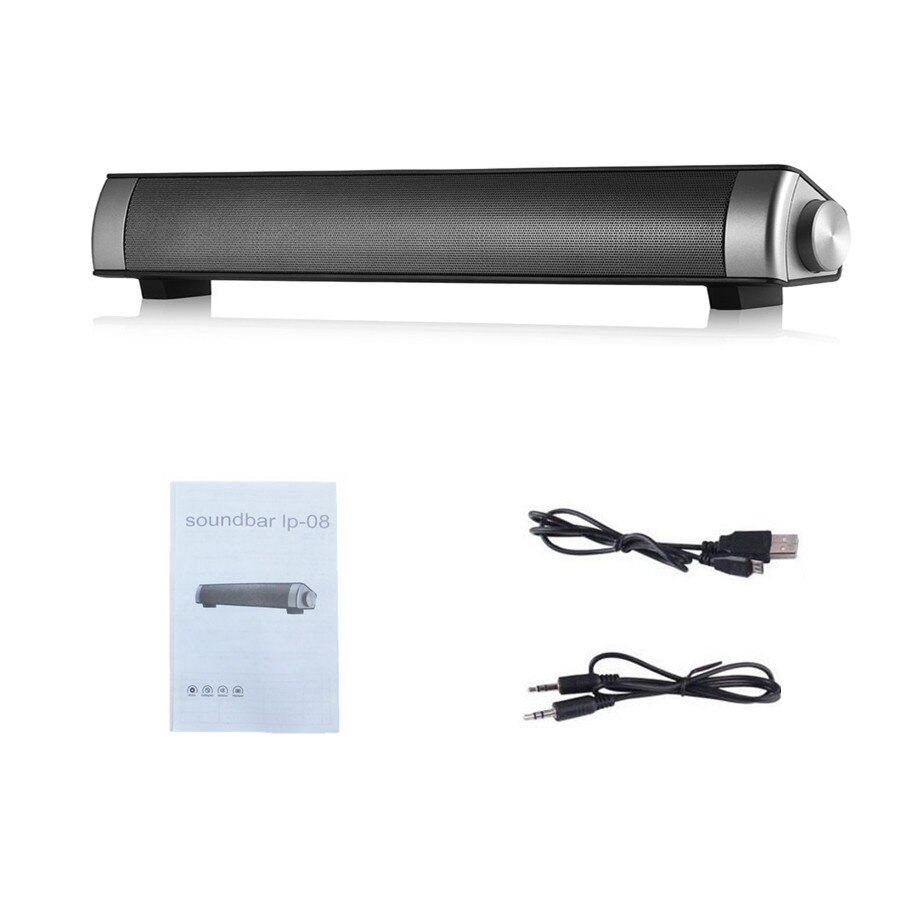 Speaker MP3 Bluetooth Stereo Speaker For Computer Sound Bar Battery Sound Music For Desktop Laptop Subwoofer Speakers