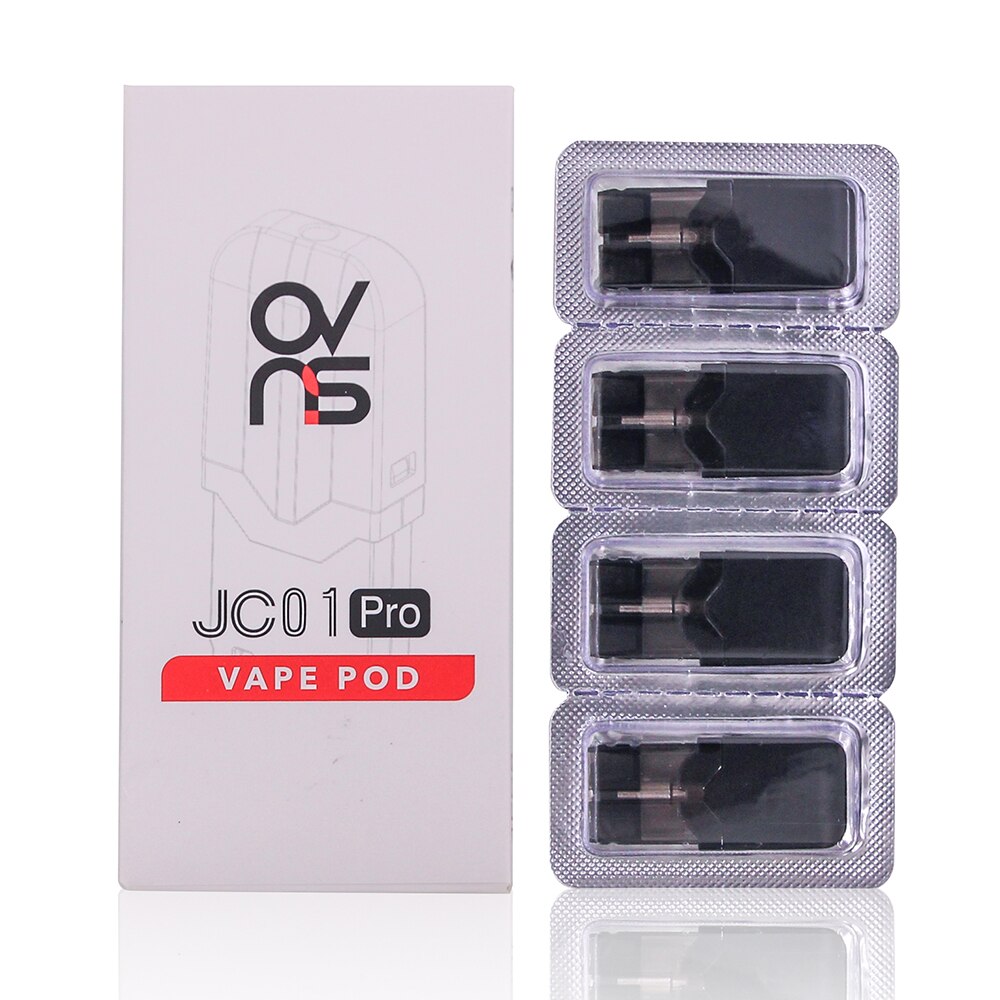 Apuramento!! Cartucho da bateria 400 ml do jogo 0.7 mah da vagem de ovns jc01 vs ovns w01: 1pack Ceramic pod