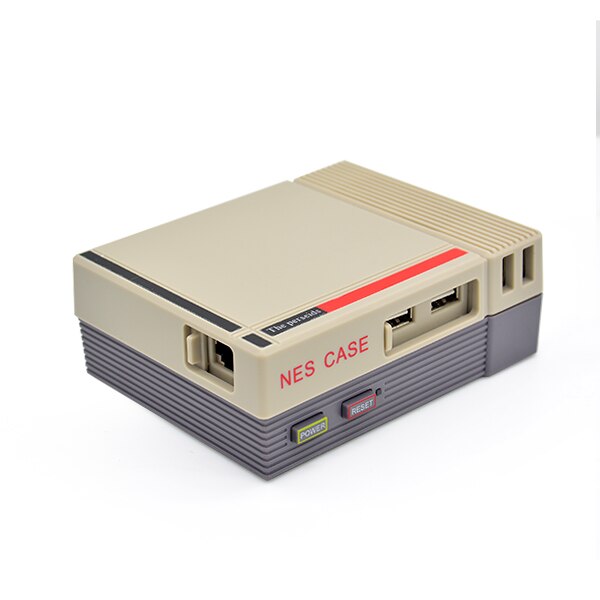 Raspberry Pi 3 B+ NESPI Style Case Enclosure with Fan & Heatsinks Raspberry Pi 3 Model B+ 3B: NES-white