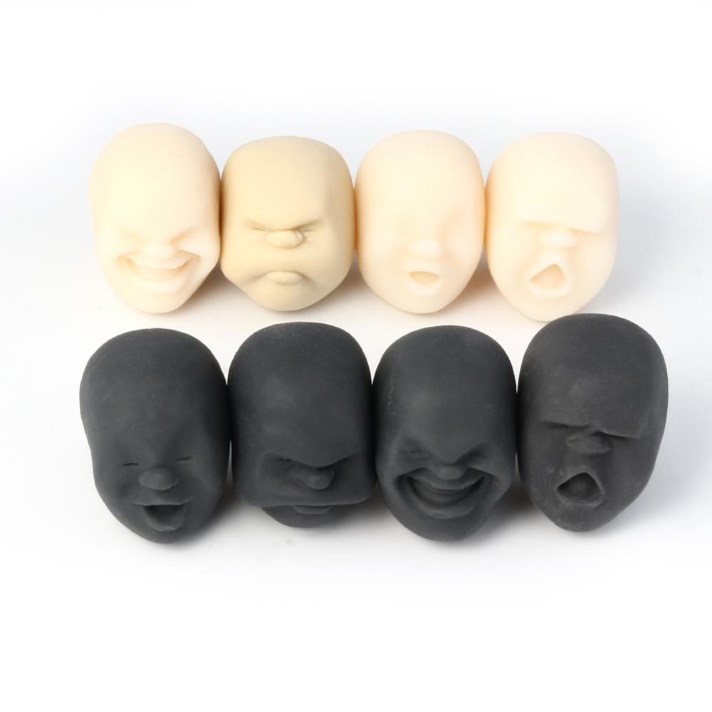 Squeeze Menselijk Gezicht Emotie Vent Bal Stress Verlichten Volwassen Decompressie Speelgoed Anti-stress Speelgoed Speelgoed Voor Volwassen Ontspanning Toy