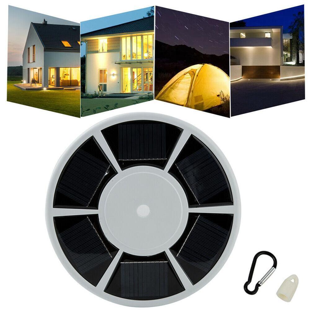 111 LED Solar Flag Pole Lights IP55 Waterproof Flagpole Downlight Tent Light Emergency Lamp For Roadside Courtyard Camping