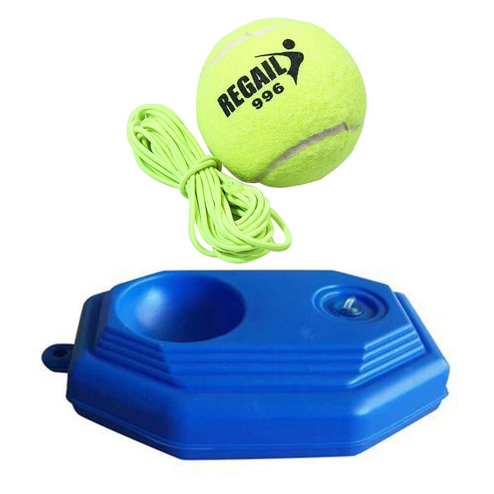 1 set tennis tränare tennis träning boll hållbar enkel att använda tränare sparring verktyg för turnering utomhus kul cricket vara
