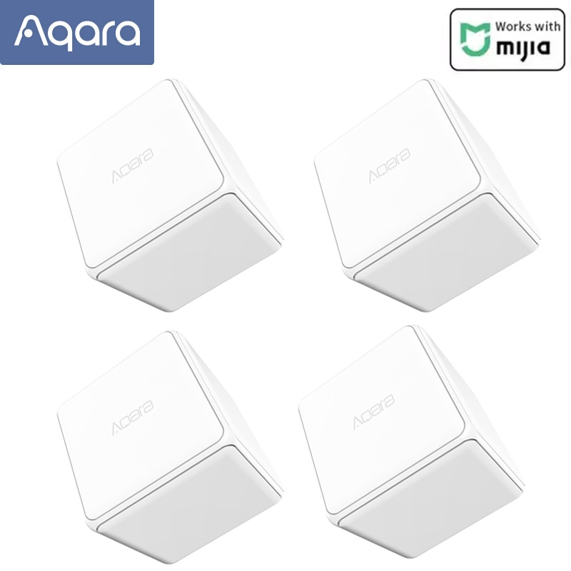 Aqara Magic Cube Controller Zigbee Versie Gecontroleerd Door Zes Acties App Mi Thuis Voor Xiaomi Smart Home Apparaat Smart Socket