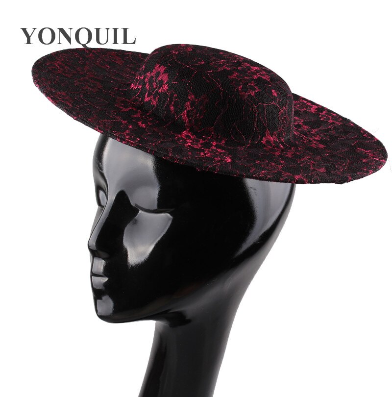 Charming big derby kenducky hats women nice headpiece headband wedding fascinator hats bridal show race millinery cap: as picture