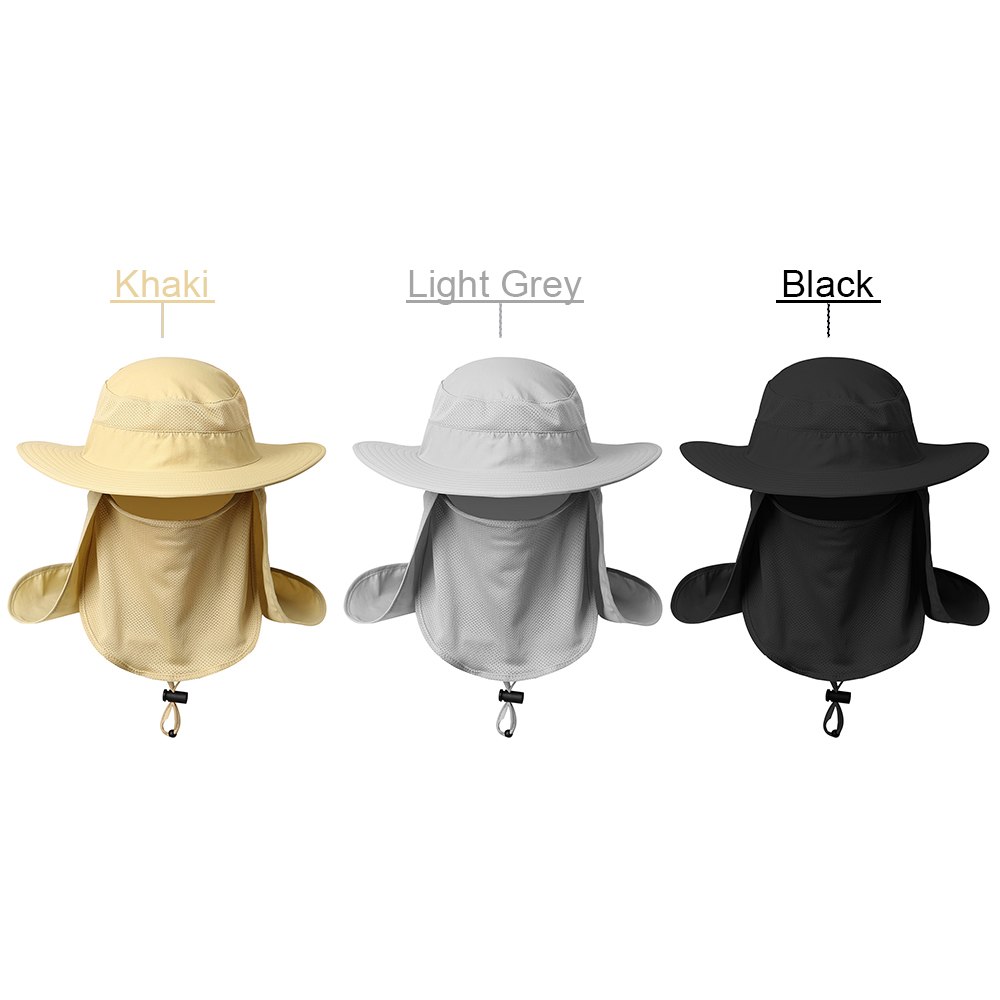 Fishing Clothings Wide Brim Cap Breathable Face Neck Flap Fishing Hat Anti-mosquito Fisherman Sports Cap Carp Fishing Tackle