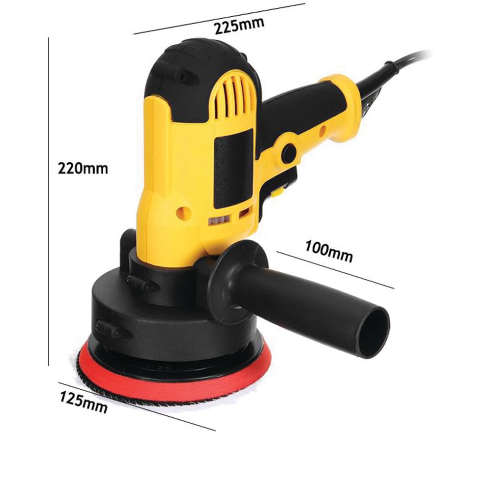 3700r/min Electric Car Polisher Machine 700W Auto Polishing Machine Adjustable Speed Sanding Waxing Tools Car Accessories 220V