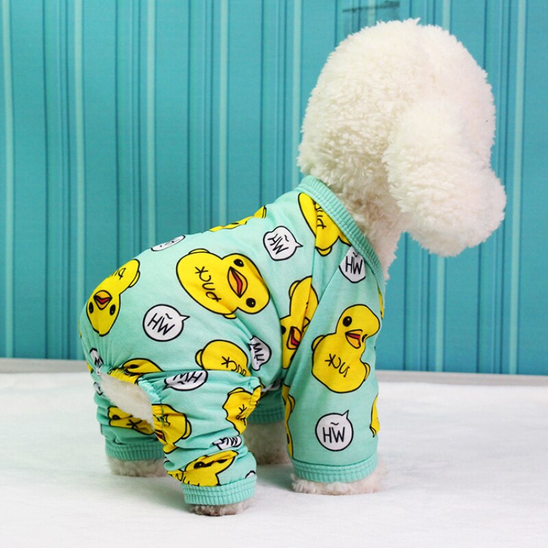 Mono de pijama para perro pequeño, Pelele de verano para cachorro, ropa para perro, pantalones, monos Yorkshire Pomeranian maltés Poodle Schnauzer