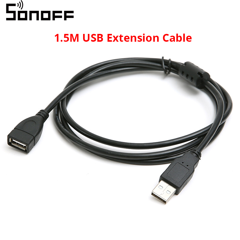 Sonoff zb dongle-p zigbee 3.0 usb dongle plus trådløs zigbee gateway analysator zigbee 2 mqtt usb interface capture med antenne: 1.5m forlængerkabel