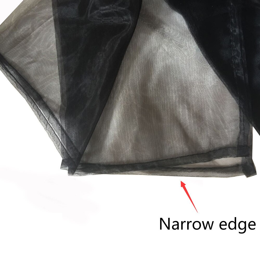 1 PCS Pure Color Tulle Door Window Curtain Drape Panel Sheer Scarf Valances