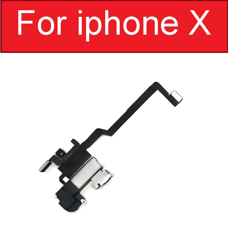 Sensor de proximidad de luz Cable flexible auricular altavoz montaje para iPhone X XS Max XR 11 Pro Max piezas de repuesto