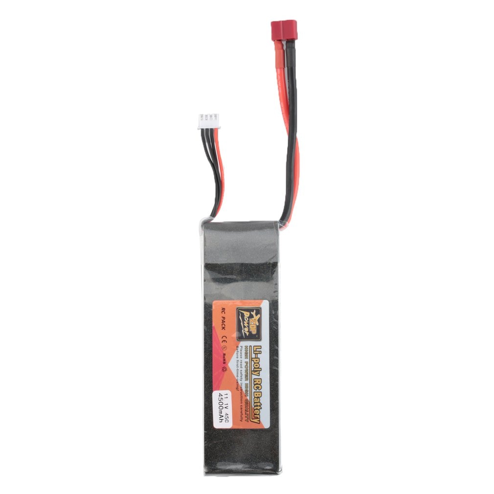 Zop Power 14.8V/11.1V/7.4V/ 5000 Mah/4500 Mah/1300 Mah/1500 Mah/3500 Mah/6000 Mah 60C 4S 1P Lipo Batterij XT60 Oplaadbare: Default Title