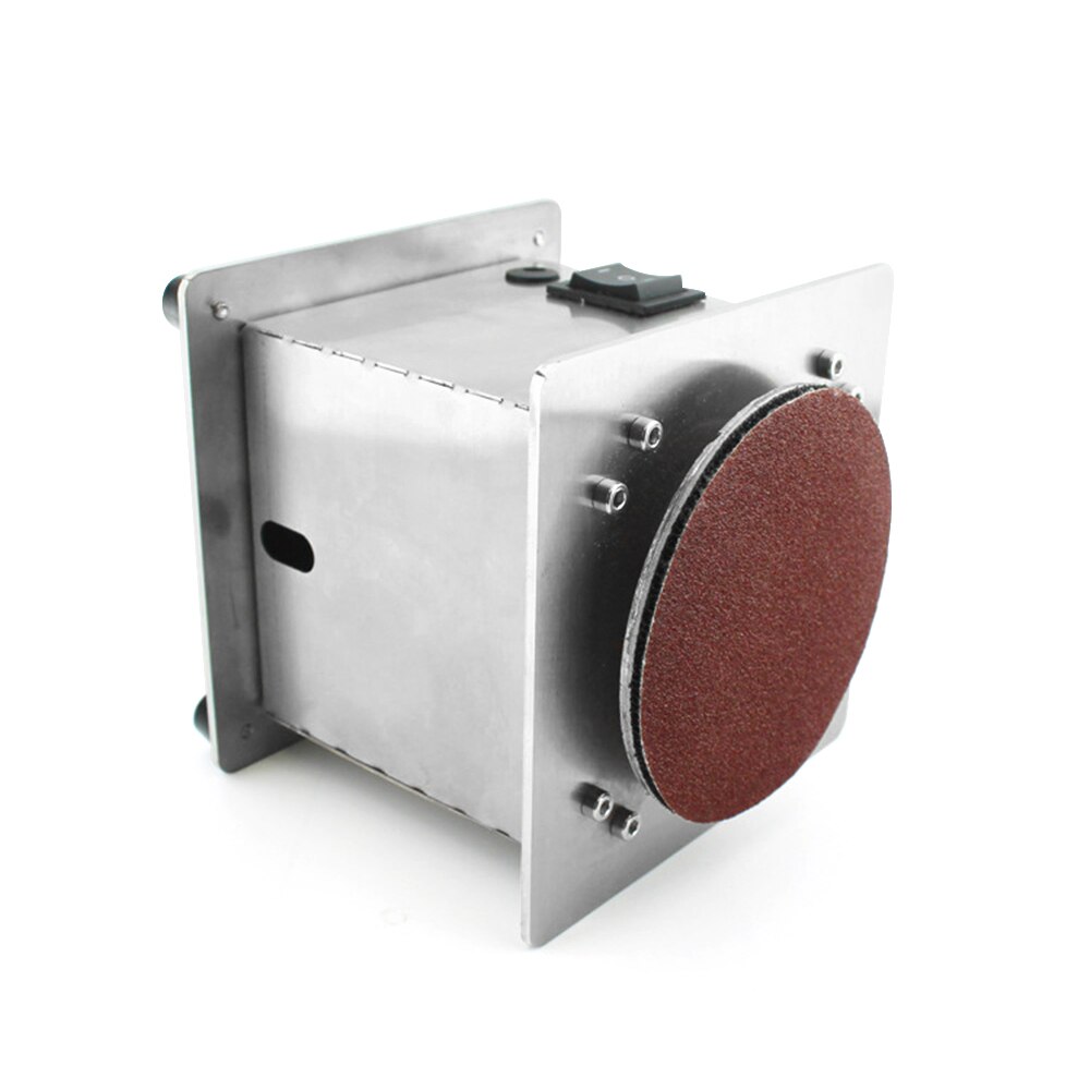 Mini Bench Disc Sander Electric Edge Sharpener 7 Variable Speed 20Sanding Discs Self-adhesive Benchtop Sanding Grinding Machine