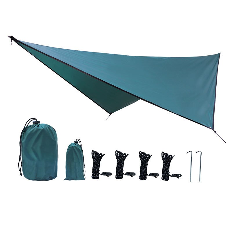 360*290Cm Luifel Waterdicht Tarp Tent Schaduw Ultralight Tuin Luifel Zonnescherm Outdoor Camping Hangmat Regen Vliegen Strand Zon onderdak