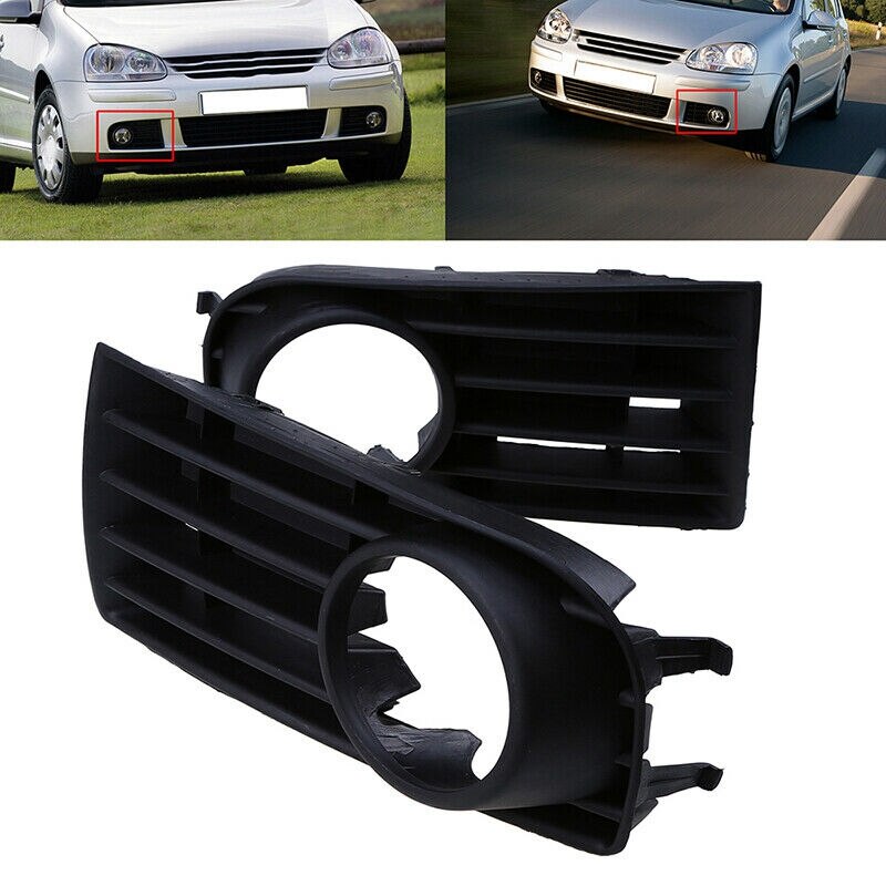 Auto Grills Bumper Mistlampen Cover Lamp Frame Trim Voor Golf 5 MK5 Golf5