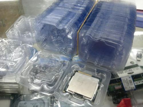 100 pièces Socket Intel 775 LGA1155 1156 i3 i5 i7 CPU cas protection du support housse
