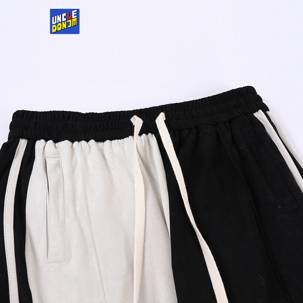 UNCLEDONJM Colour block sweatpants mens street wear hip hop pants mens joggers pants urban streetwear mens joggers