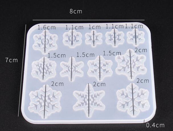 Mooie Hart Kralen Kubus Driehoek Silicone Mold Voor Sieraden Earring Hanger Maken Hars Sieraden Tool Uv Epoxyhars Mallen Ambachten