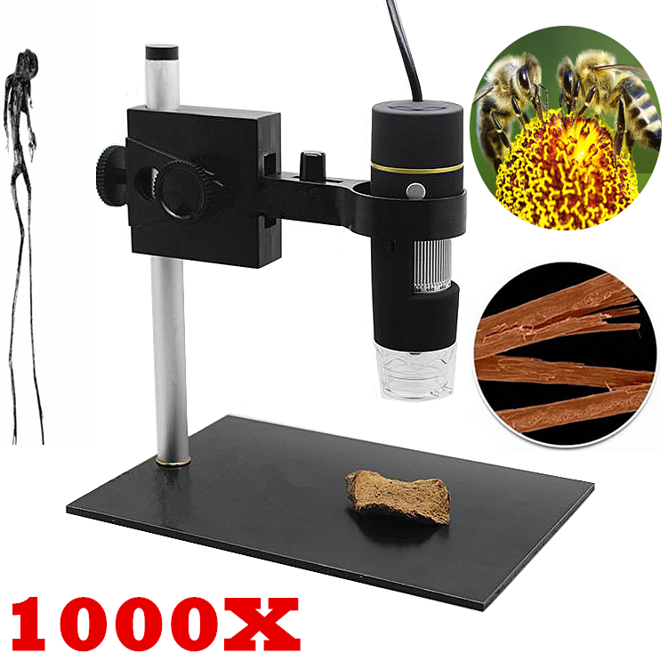 USB digital microscope camera LED electronic electron Endoscope Camera Microscope Magnifier 50X~1000X Magnification Measure
