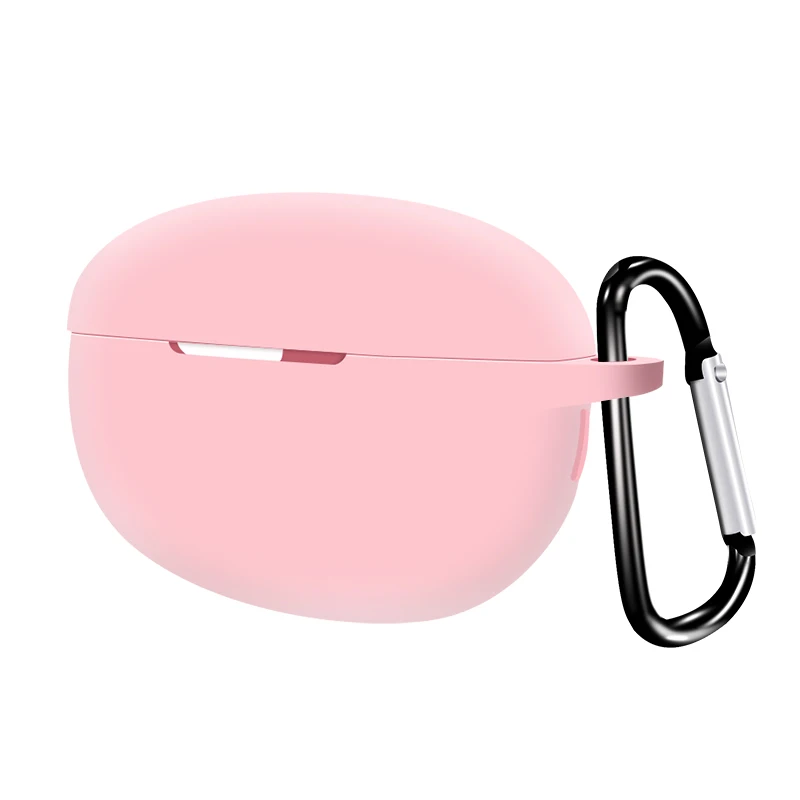 Étui de protection antichoc en silicone avec crochet pour OPPO, écouteurs Enco Air Air2: 3XS / Rose