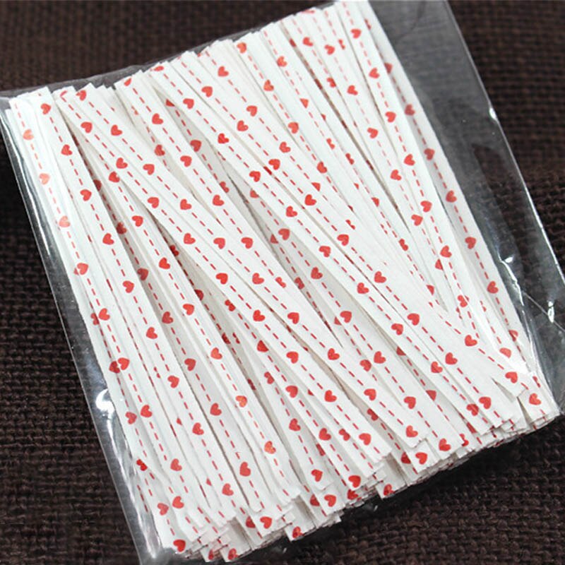 100Stck/tasche Küche Spielereien Kuchen Twist Krawatte Draht metallisch Twist Krawatten Lutscher Nachtisch Zubehör Befestigungen Abdichtung Werkzeuge