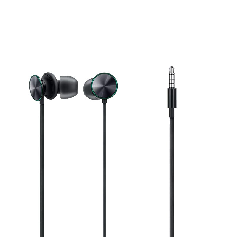 MH151 Hi-Res Original OPPO O Fresh Stereo Earphones Type C &amp; 3.5mm A9 A5 A31 A9 R15 Reno ace Reno 2z 3 Pro 10x Find X2 R17 Pro: Black (3.5) Jack