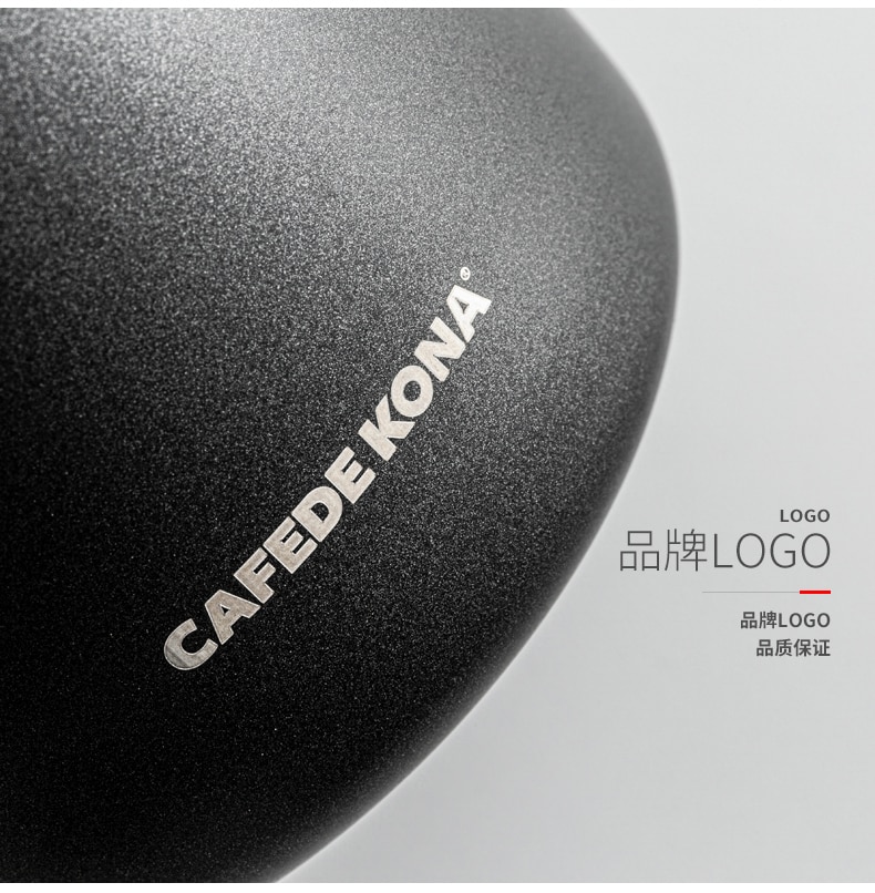 CAFEDEKONA Gooseneck Kettle Coffee Drip Pour-over pot 8 ounce /12 ounce spiky spout MINI ear hanger Long Spout Stainless Steel