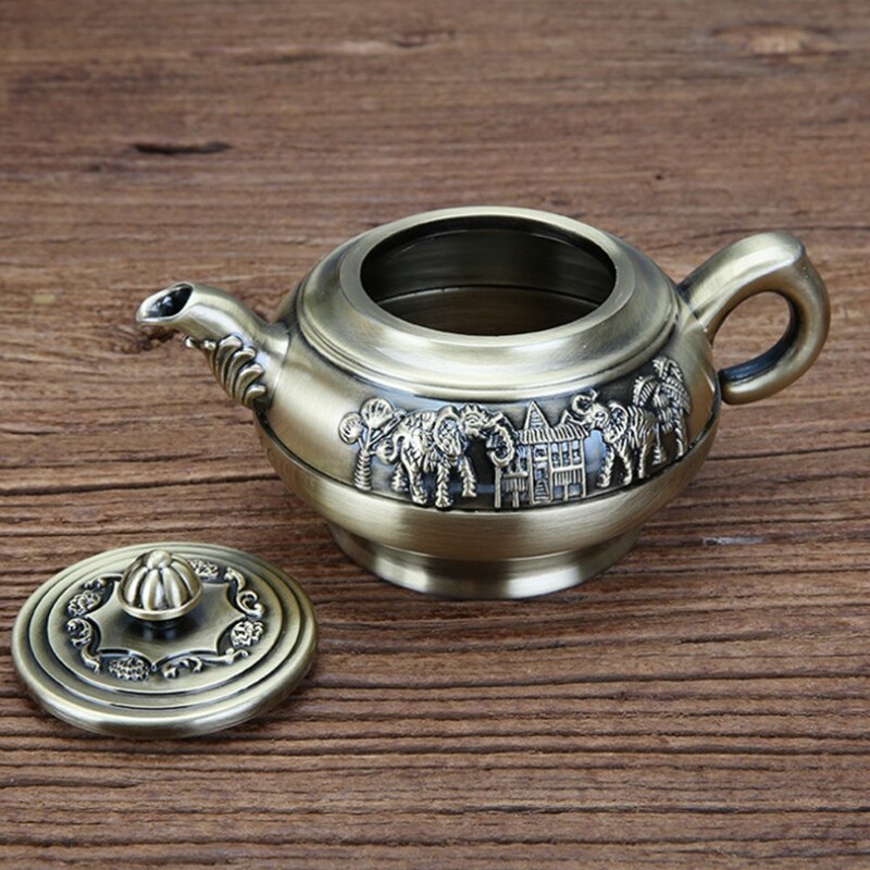 200ML/20ML Mini Kung Fu Tea Set Exquisitely Engraved Teapot Practical Teapot Tea Cup Tray Set