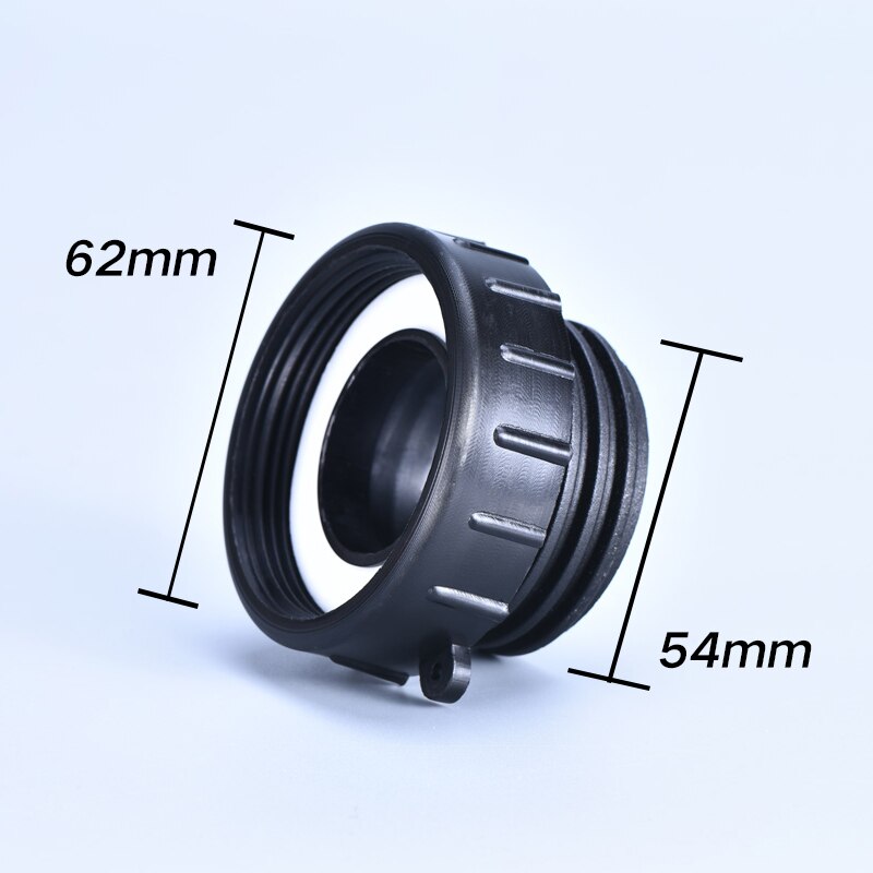 IBC Panzer Adapter für Schutz Ventil 62mm Feine gewinde zu 60mm Grob gewinde armaturen Garten wasser Panzer Stecker 1Stck: B