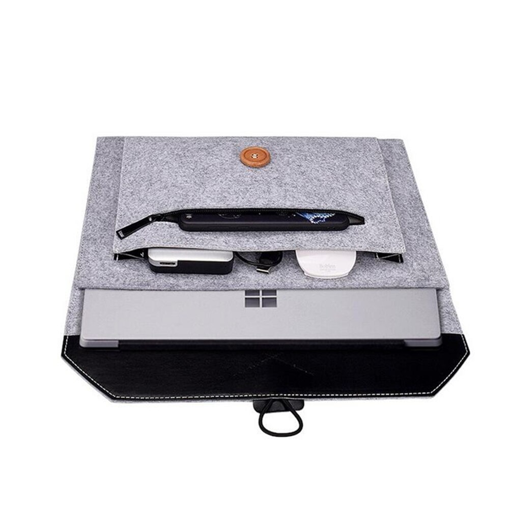 Laptop Protective Case For Apple computer bag Macbook Air Pro 13.3 14.1 15.4 inch Millet Notebook Felt liner bag