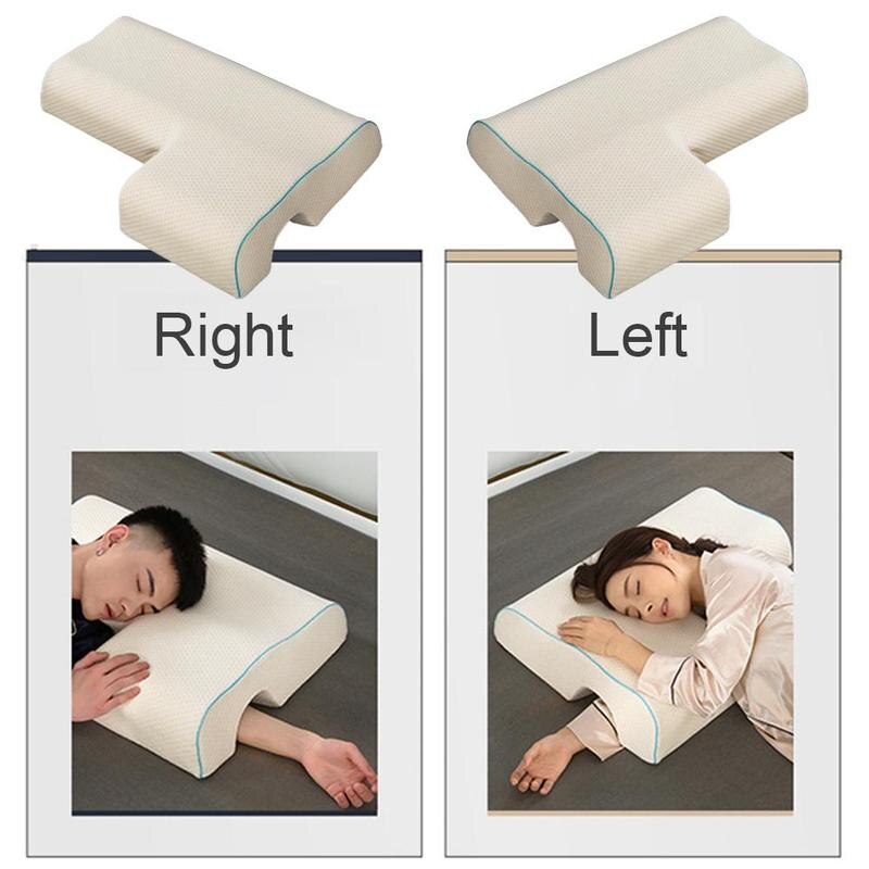 1pc Couple Pillow Home Memory Foam Pillow Breathable Skin-friendly Hug Rebound 1.7kg Slow Pillow Arch B4L4