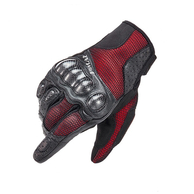 MTB Fahrrad Reiten Vemar Handschuhe Moto-Cross Guantes Moto Offroad Enduro Zubehör Handschuh Motorradfahrer Männer Tarnung Luvas: rot / L